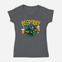 Beersday-Womens-V-Neck-Tee-teesgeex