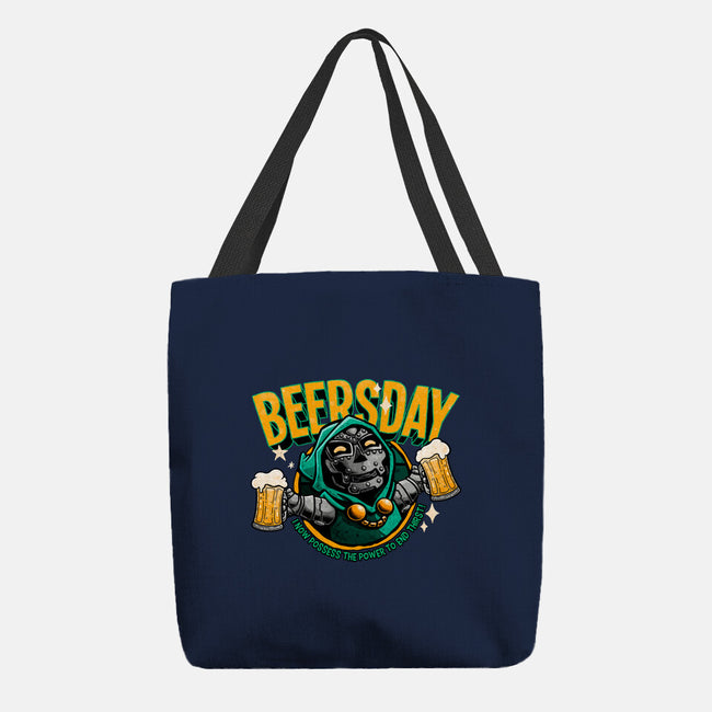 Beersday-None-Basic Tote-Bag-teesgeex