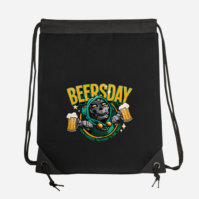 Beersday-None-Drawstring-Bag-teesgeex