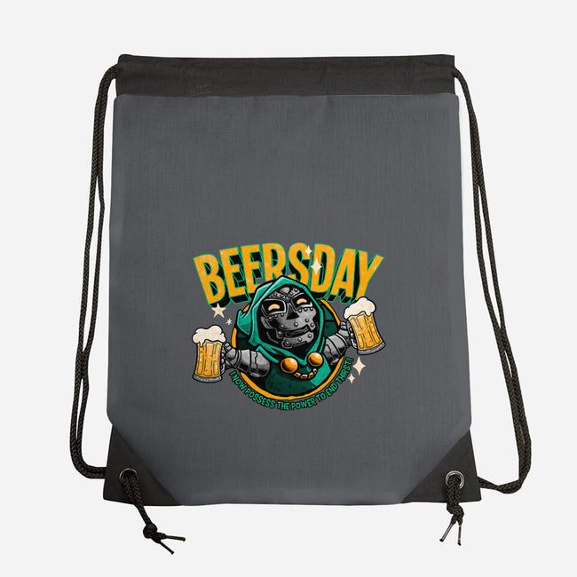 Beersday-None-Drawstring-Bag-teesgeex