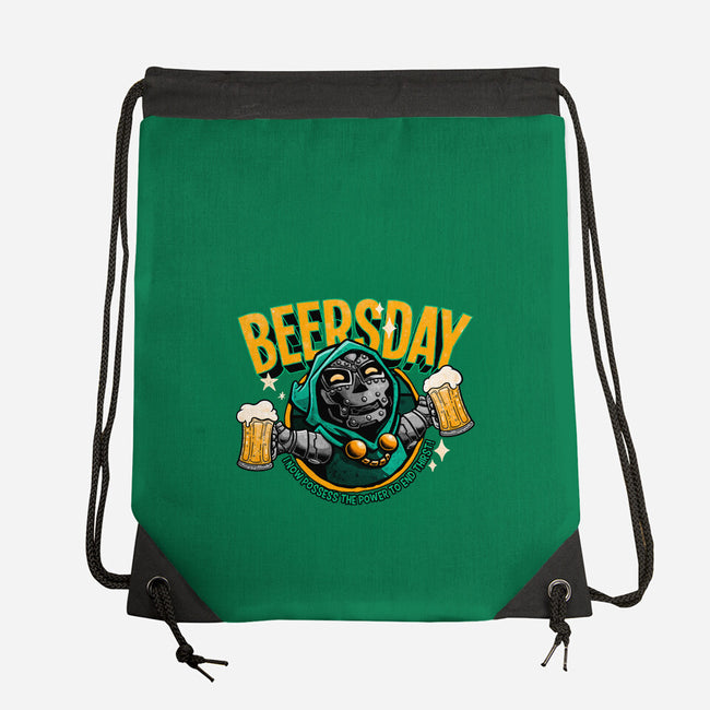 Beersday-None-Drawstring-Bag-teesgeex