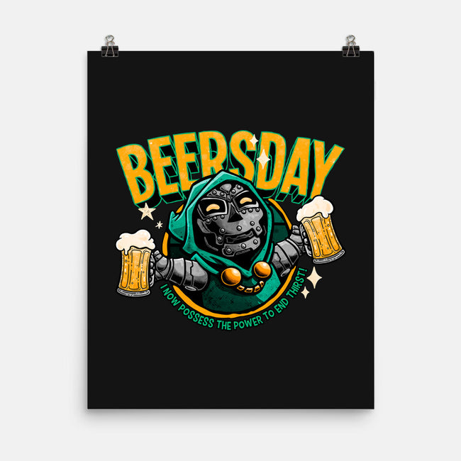 Beersday-None-Matte-Poster-teesgeex