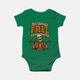 Skeleton Autumn Leaves-Baby-Basic-Onesie-Studio Mootant