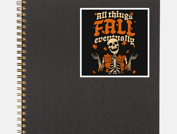 Skeleton Autumn Leaves