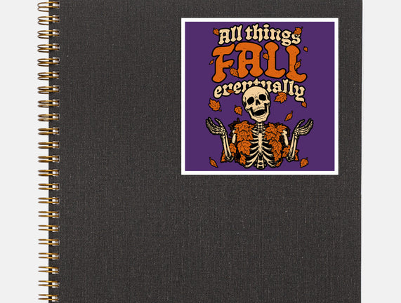 Skeleton Autumn Leaves