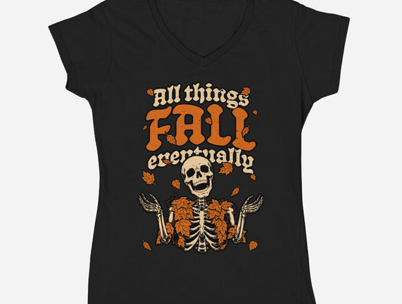 Skeleton Autumn Leaves