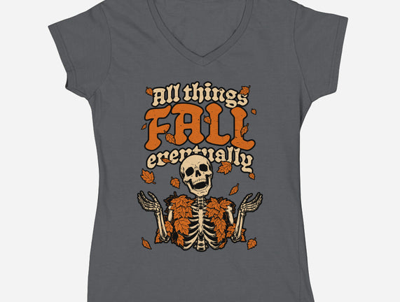 Skeleton Autumn Leaves