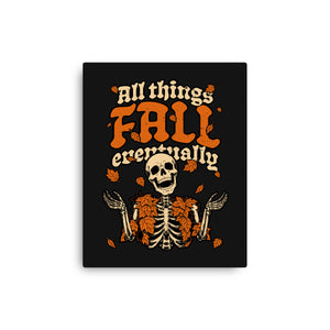 Skeleton Autumn Leaves