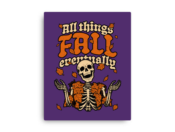Skeleton Autumn Leaves