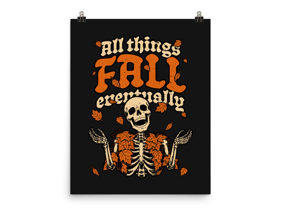 Skeleton Autumn Leaves