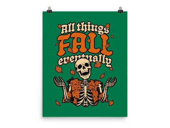 Skeleton Autumn Leaves