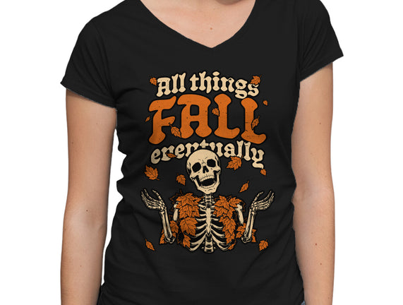 Skeleton Autumn Leaves