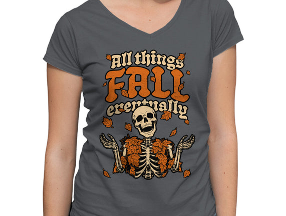 Skeleton Autumn Leaves