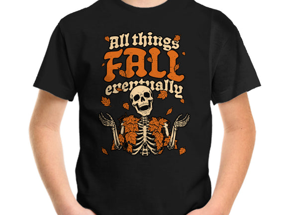 Skeleton Autumn Leaves