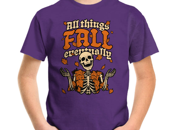 Skeleton Autumn Leaves