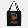 Skeleton Autumn Leaves-None-Basic Tote-Bag-Studio Mootant