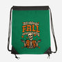Skeleton Autumn Leaves-None-Drawstring-Bag-Studio Mootant