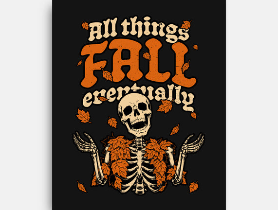 Skeleton Autumn Leaves
