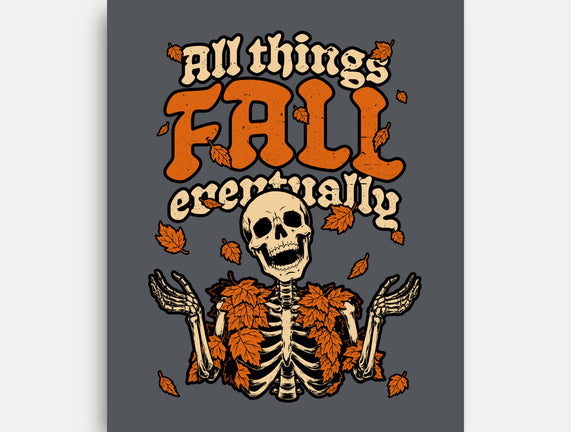 Skeleton Autumn Leaves