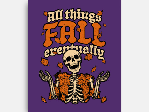 Skeleton Autumn Leaves