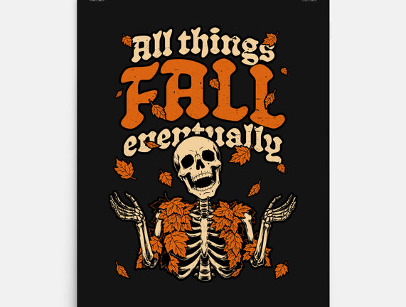Skeleton Autumn Leaves