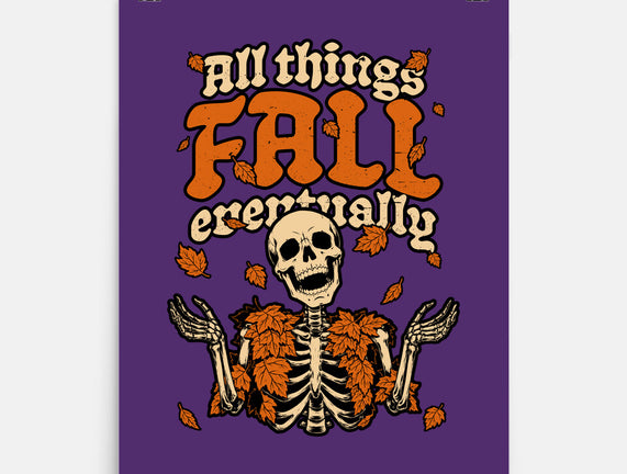 Skeleton Autumn Leaves