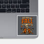 Skeleton Autumn Leaves-None-Glossy-Sticker-Studio Mootant