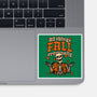 Skeleton Autumn Leaves-None-Glossy-Sticker-Studio Mootant