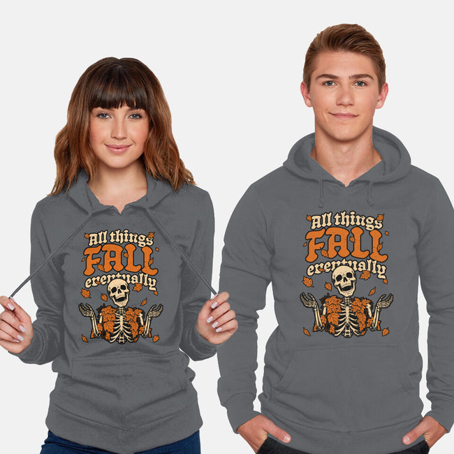 Skeleton Autumn Leaves-Unisex-Pullover-Sweatshirt-Studio Mootant