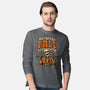 Skeleton Autumn Leaves-Mens-Long Sleeved-Tee-Studio Mootant