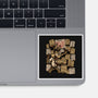 Conspiracy Animation Meme-None-Glossy-Sticker-Studio Mootant
