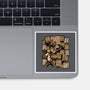 Conspiracy Animation Meme-None-Glossy-Sticker-Studio Mootant