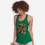 Conspiracy Animation Meme-Womens-Racerback-Tank-Studio Mootant