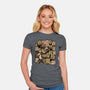 Conspiracy Animation Meme-Womens-Fitted-Tee-Studio Mootant