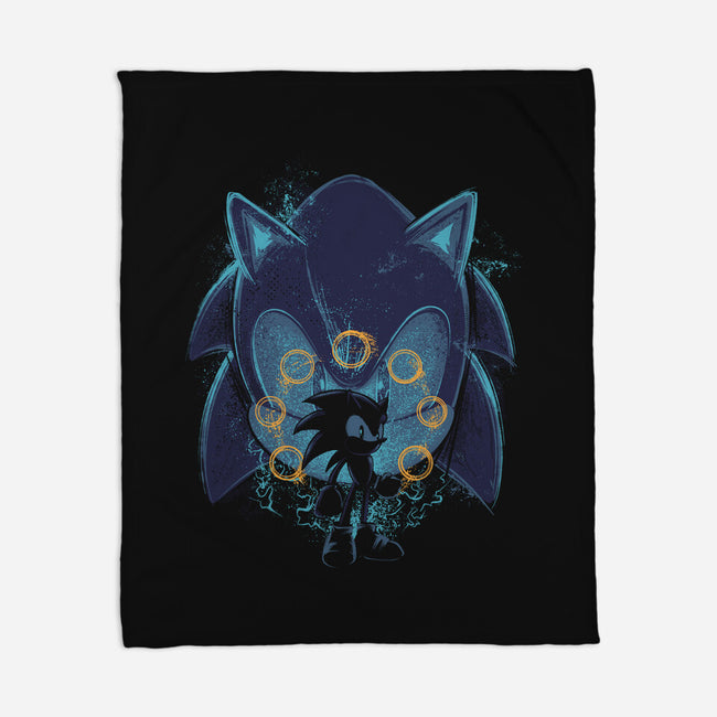 The Blue Thunder-None-Fleece-Blanket-Gleydson Barboza