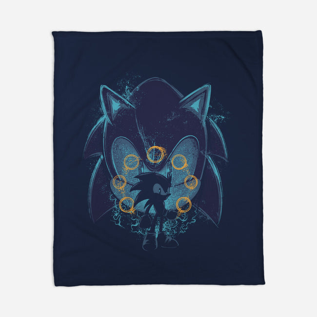 The Blue Thunder-None-Fleece-Blanket-Gleydson Barboza