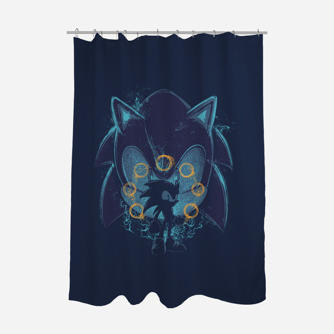 The Blue Thunder-None-Polyester-Shower Curtain-Gleydson Barboza