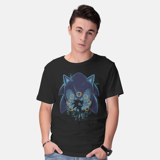 The Blue Thunder-Mens-Basic-Tee-Gleydson Barboza