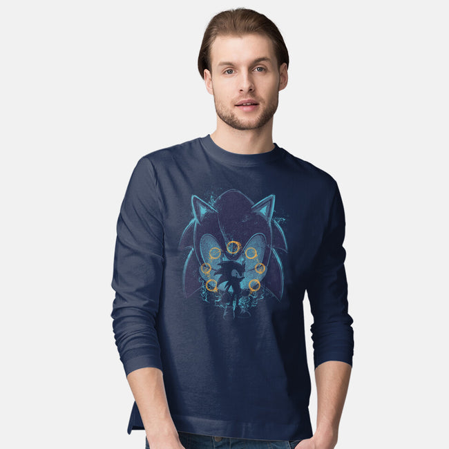 The Blue Thunder-Mens-Long Sleeved-Tee-Gleydson Barboza