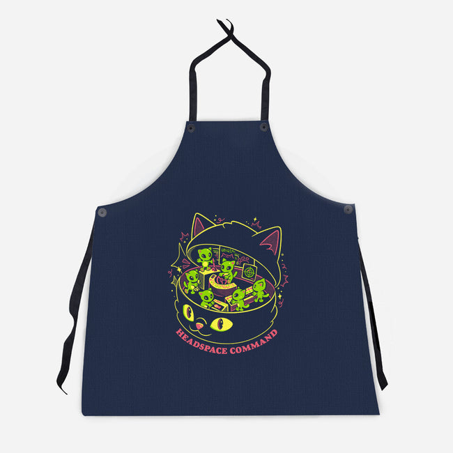 Headspace Command-Unisex-Kitchen-Apron-eduely