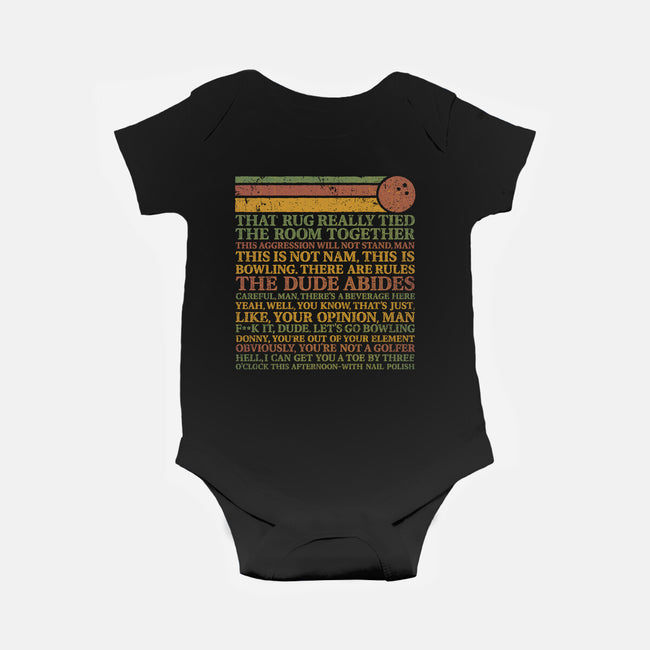 There Are Rules-Baby-Basic-Onesie-kg07