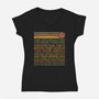 There Are Rules-Womens-V-Neck-Tee-kg07