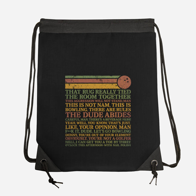 There Are Rules-None-Drawstring-Bag-kg07