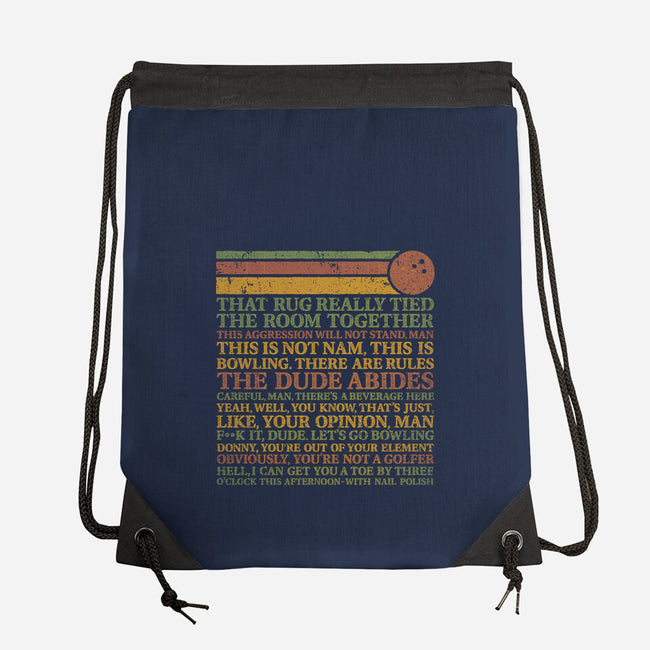 There Are Rules-None-Drawstring-Bag-kg07