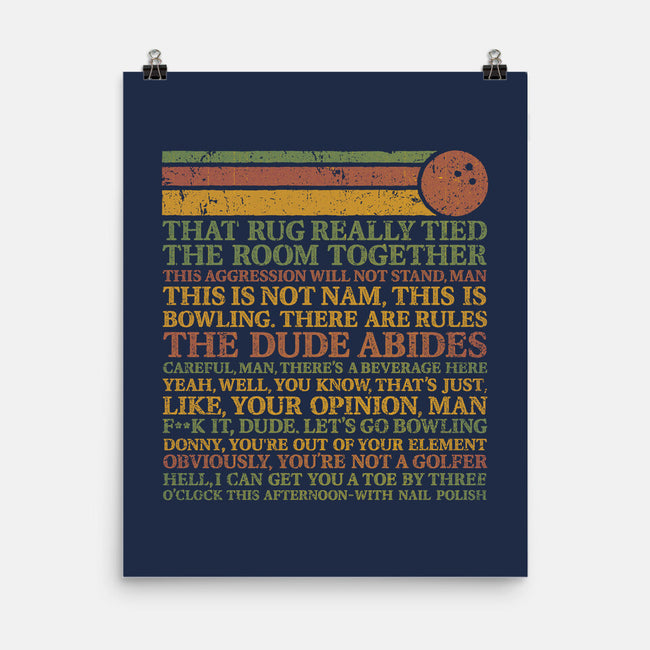 There Are Rules-None-Matte-Poster-kg07