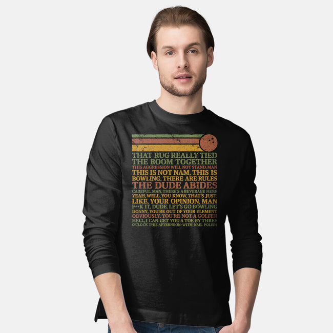 There Are Rules-Mens-Long Sleeved-Tee-kg07