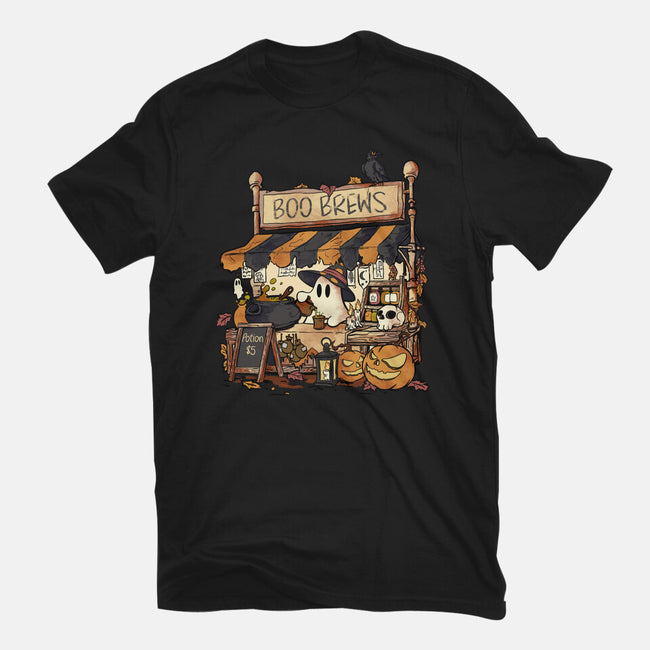 Boo Brews-Unisex-Basic-Tee-fanfabio