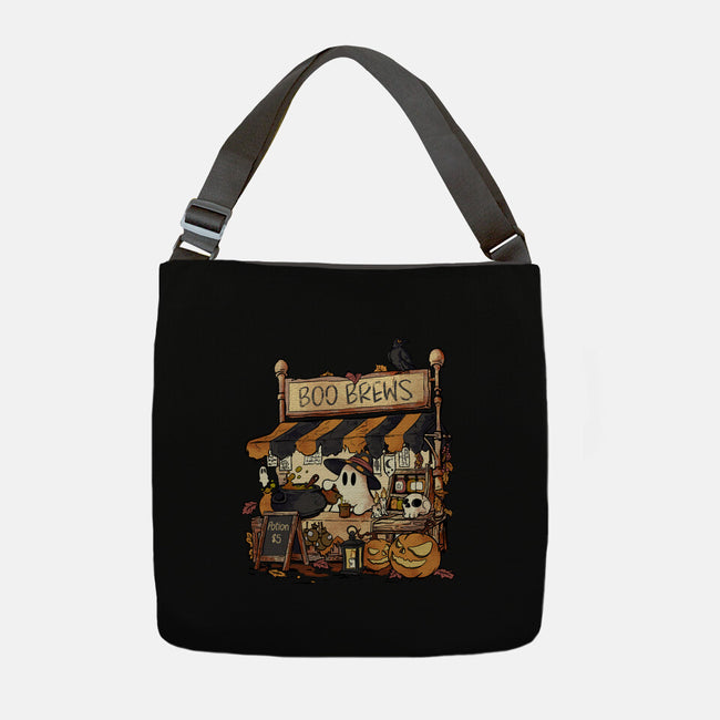 Boo Brews-None-Adjustable Tote-Bag-fanfabio