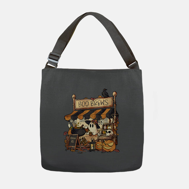 Boo Brews-None-Adjustable Tote-Bag-fanfabio