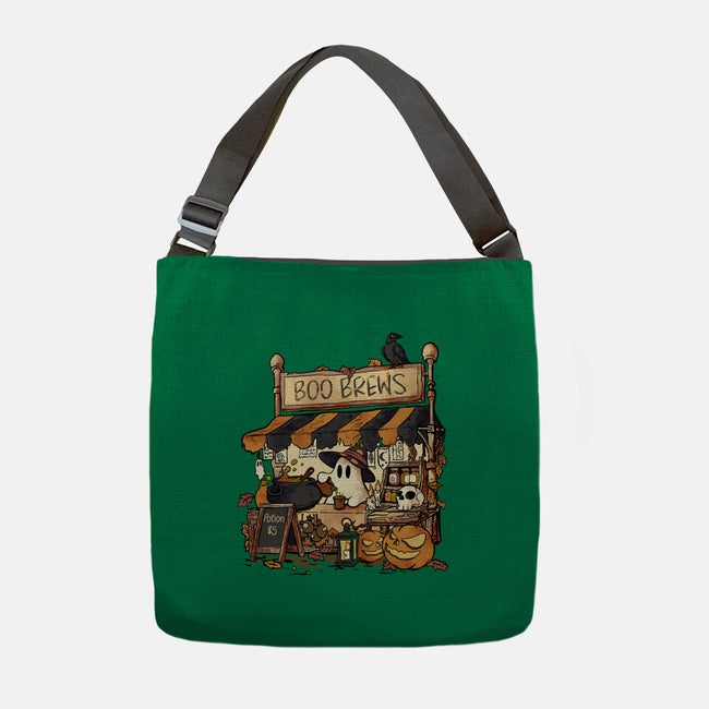 Boo Brews-None-Adjustable Tote-Bag-fanfabio